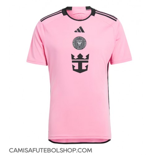 Camisa de time de futebol Inter Miami Replicas 1º Equipamento 2024-25 Manga Curta